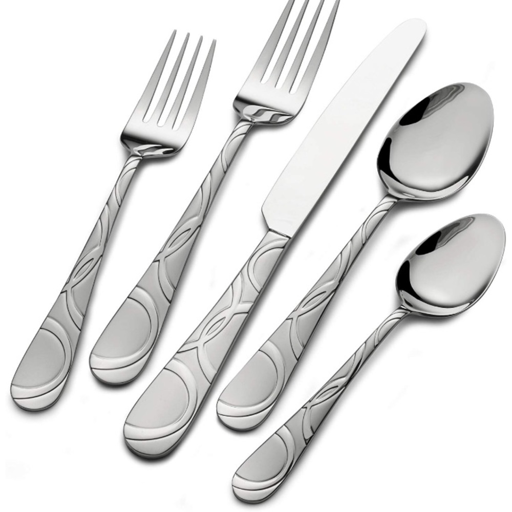 Pfaltzgraff Garland Frost Serving Set - 53 pieces